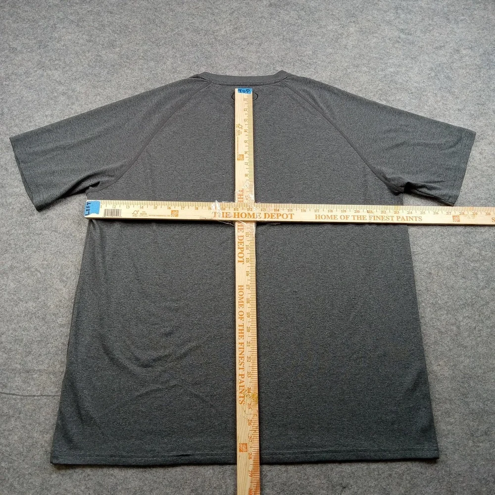 Under Armour Shirt Mens XL Gray Loose Athletic Training Performance Tee Crewneck
